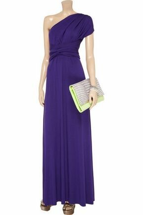 1 Convertible Bridesmaid Dress, Purple Infinity Dress, Champagne Convertible Dress, Convertible Bridesmaid Dress Long